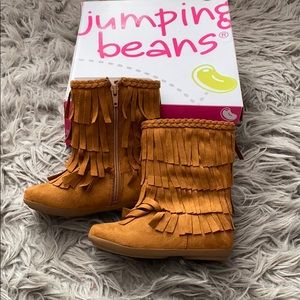 New fringe boots size 9